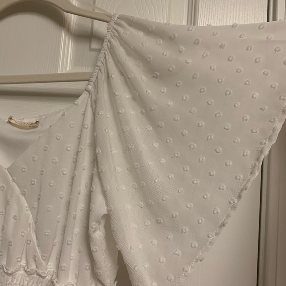 Altar’d State Dotted Swiss White Dress - medium - Picture 2 of 8